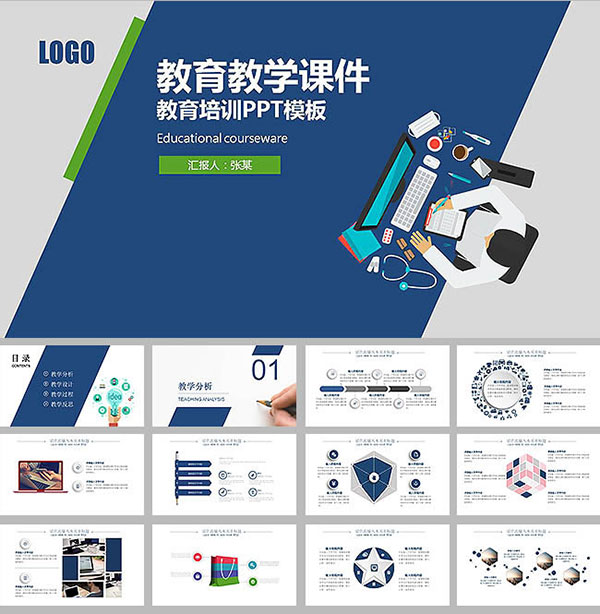 教育培训行业ppt